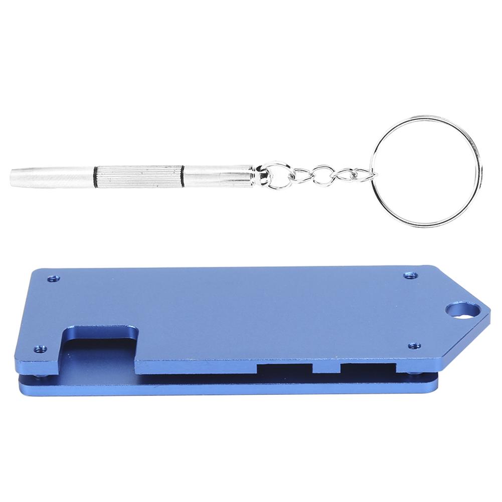 Aluminum Alloy Case for for Raspberry Pi zero w UltraThin DustProof Protective Shell(Blue )