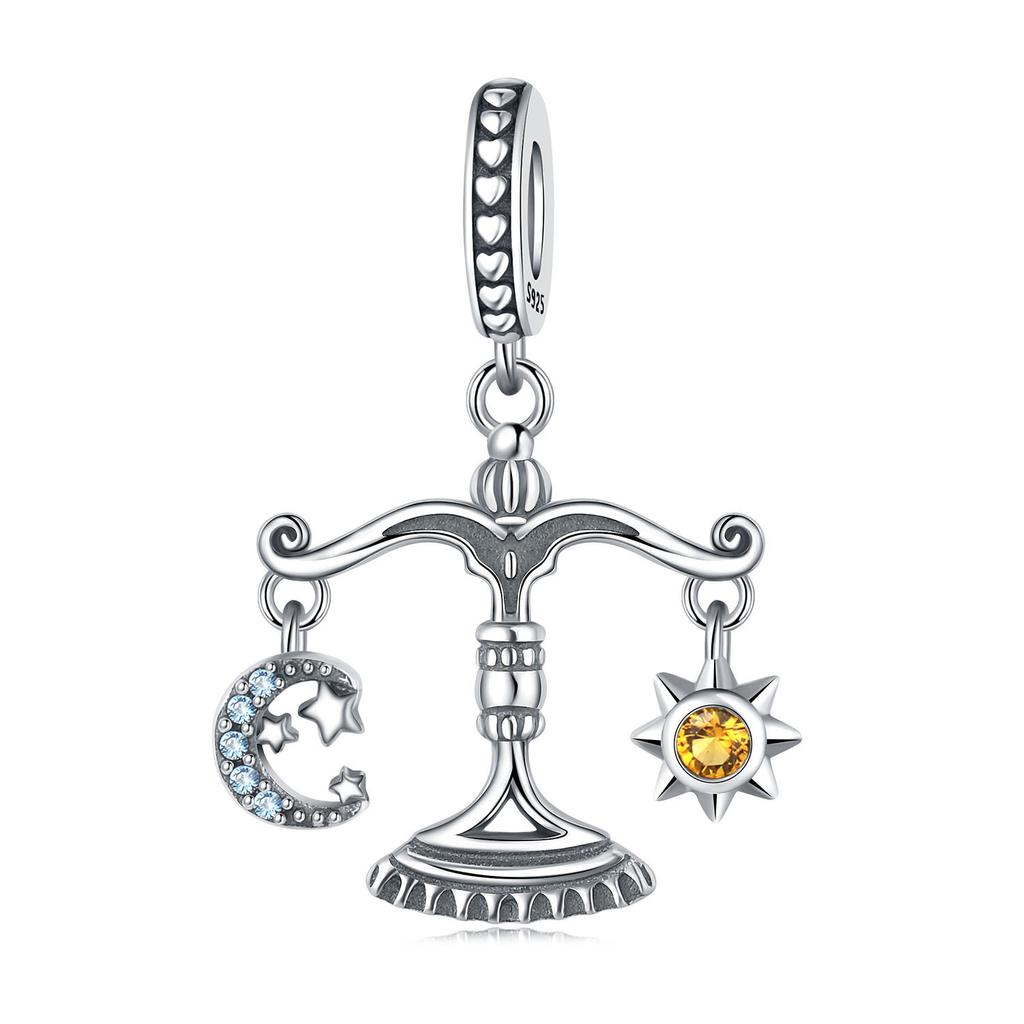 Copper 35 Styles Mysterious Stars Moon Pendants Bracelet Charms Fit Women Jewelry Party Beads Diy Gifts Accessories