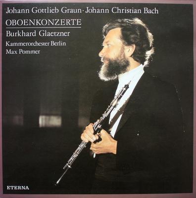 Disque Vinyle JOHANN GOTTLIEB GRAUN JOHANN CHRI Concertos pour Hautbois 827900 ETERNA 1985 Allemagne Classique Occasion