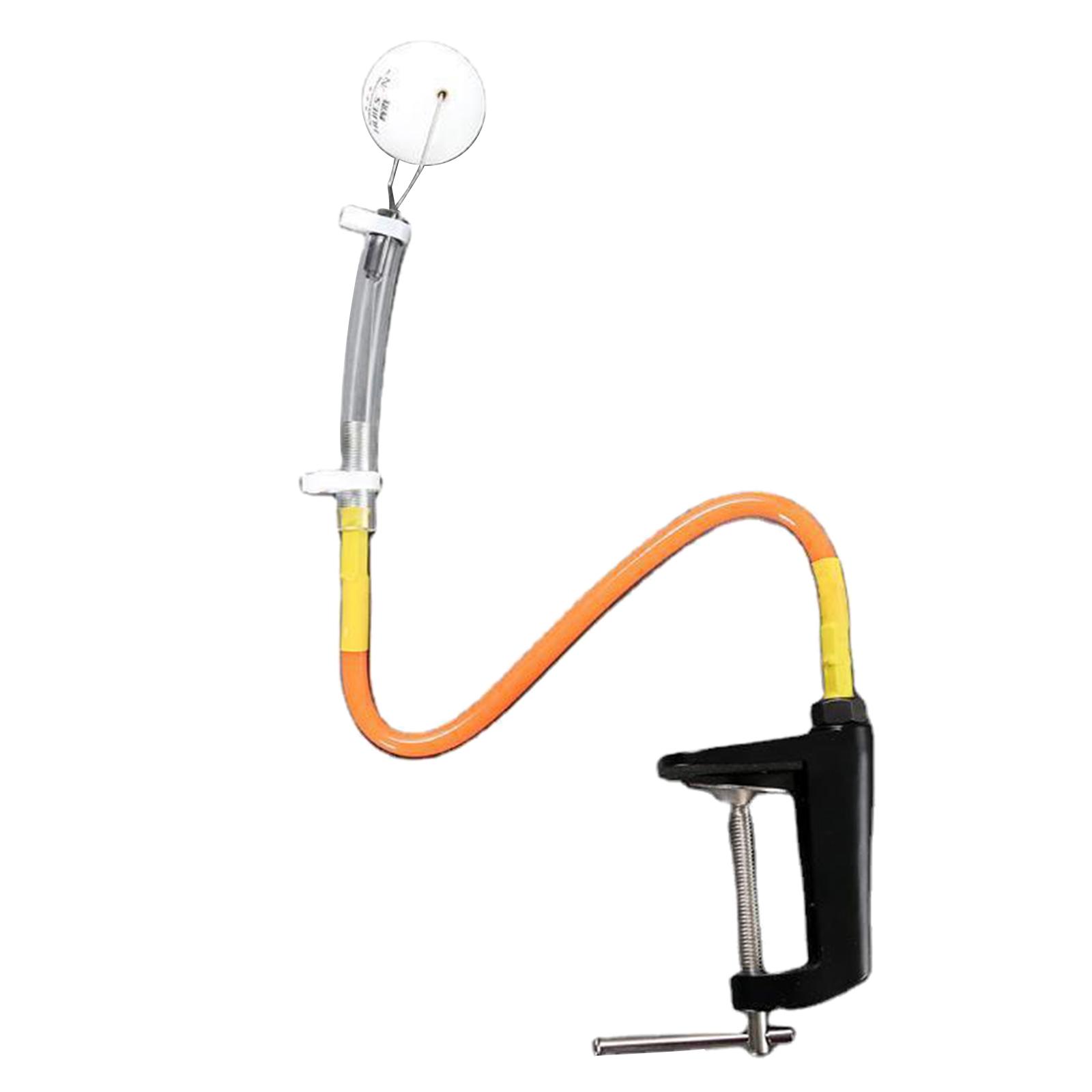 

Тренажер для настольного тенниса, профессиональный тренировочный робот для пинг-понга, фиксированный тренажер с быстрым отскоком и шариковым зажимом, материал ПВХ