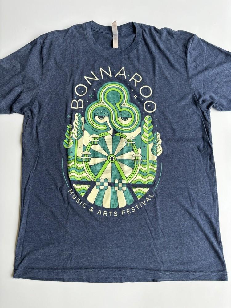 Vintage 2017 Bonnaroo Music & Arts Festival T-Shirt Tee Men’s All size HRT112 Unisex T-Shirt S