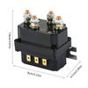 Universal 250A 12 Volt Winch Solenoid Contactor Relay Winch Rocker Switch Thumb for 5000lbs-7000lbs ATV UTV 4WD Winches