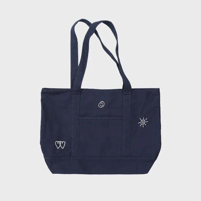 CANVAS SHOULDER BAG NAVY