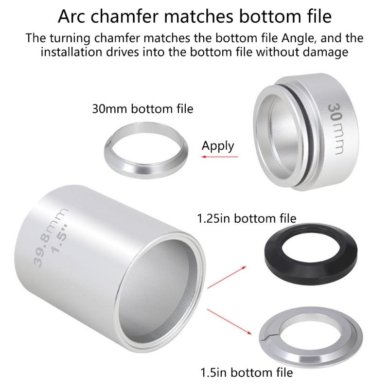 Aluminum Alloy Bicycles Fork Setter Driver Kits for Quick and Accurate Installation of Bicycles Front Fork Crowns Races