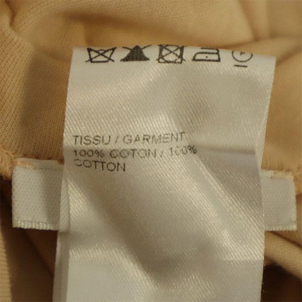 Chloe embroidery Short sleeve Back ribbon T-shirt XS pink With pocket Women Used