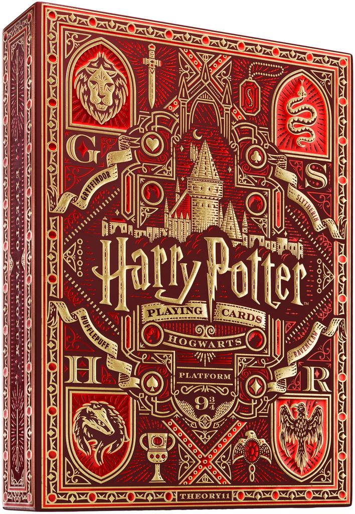 Theory11 Harry Potter Playing Cards Red - (Gryffindor)