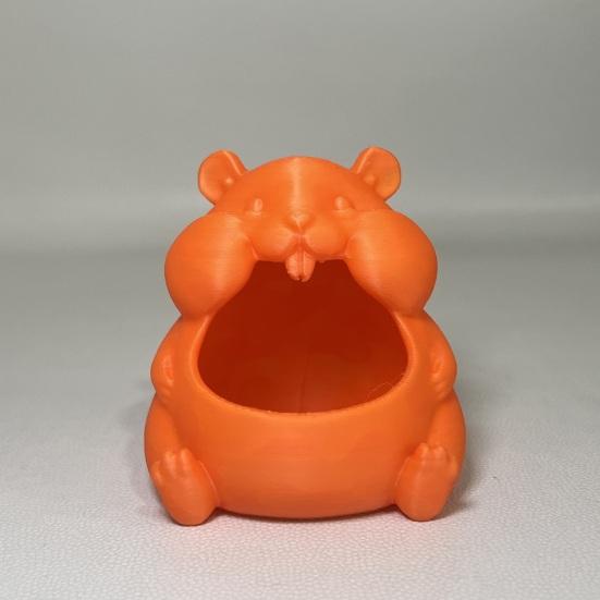 Enfeite de Tigela para Hamster Formato Fofo de Hamster Caixa de Armazenamento de Grande Capacidade Móveis para Casa para Doces Lanches