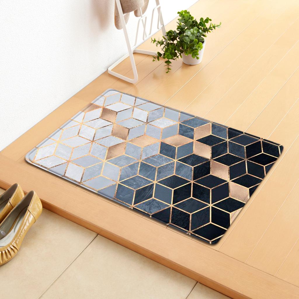 Creative Home Door Mat Water Absorbent Non-Slip Mat Living Room Kitchen Floor Mat Bedroom Carpet