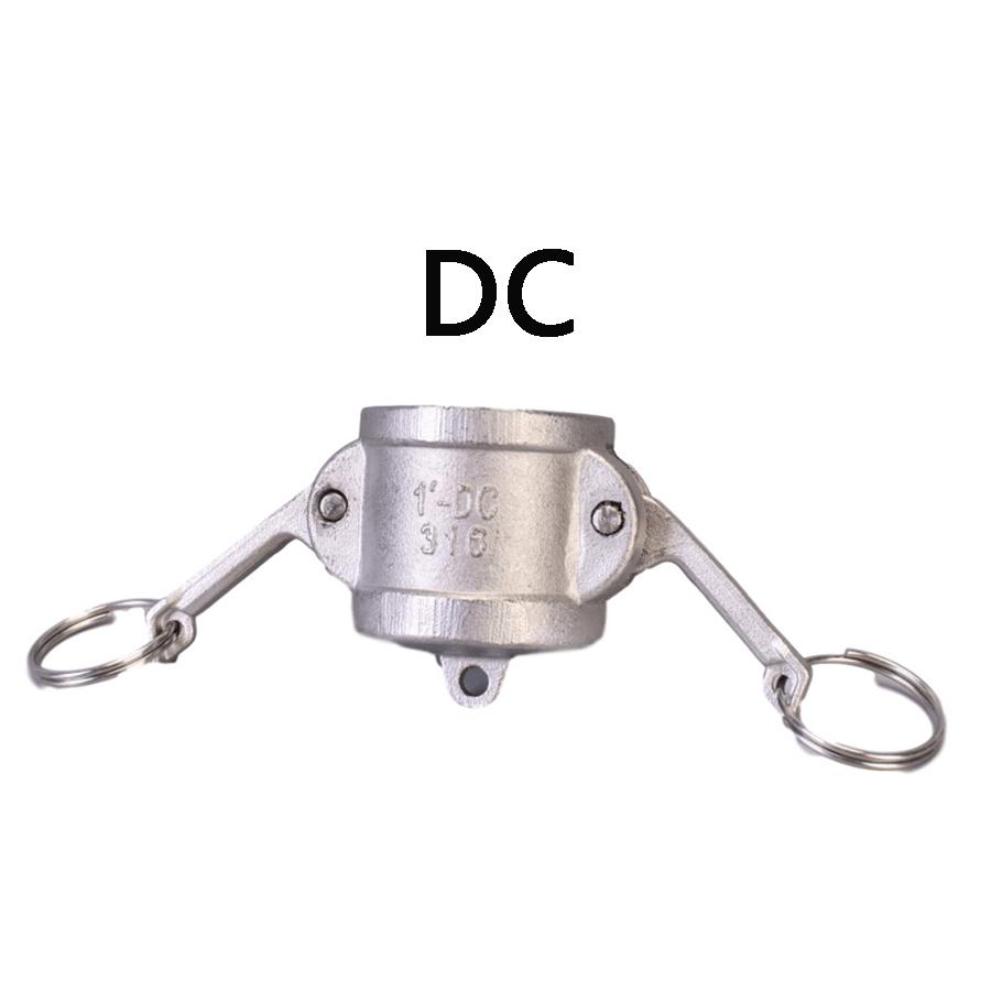 304 316L Stainless 1/2" 3/4" 1" 1.5" 2" BSP Female Male Camlock Fitting Adapter Barb Quick Disconnect For Hose Pump Homebrew