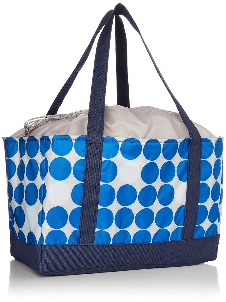 Tote Bag Gray x Blue Dot [OFS] 2103-4L42 Women's