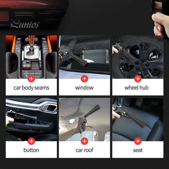 Car Air Blower Dust Remover with Ergonomic Handle Strong Suction Pressure High Efficiency Air Blower Multi-Purpose Cleaning Tool