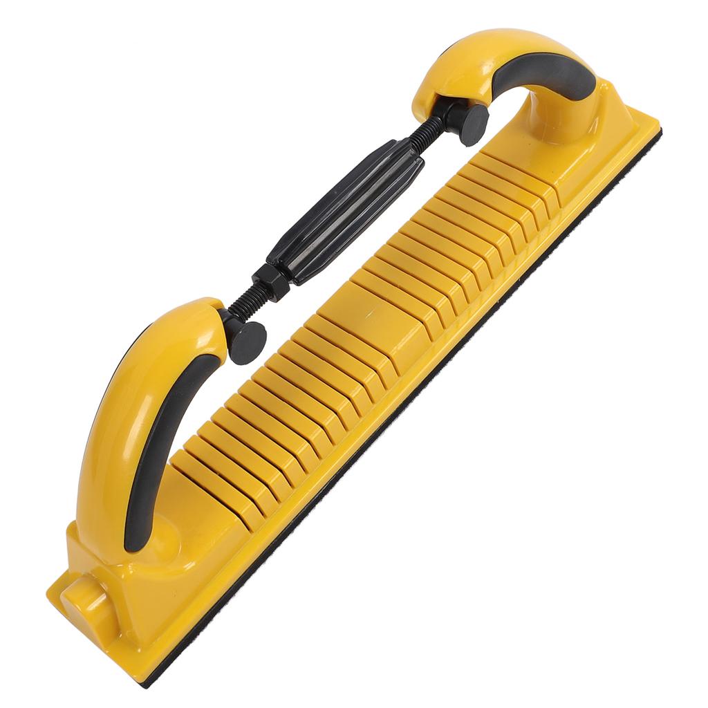 Hand Sanding File Block 70x400mm Adjustable ABS Dust Extraction Sanding Block for Automotive Flocking Sticky