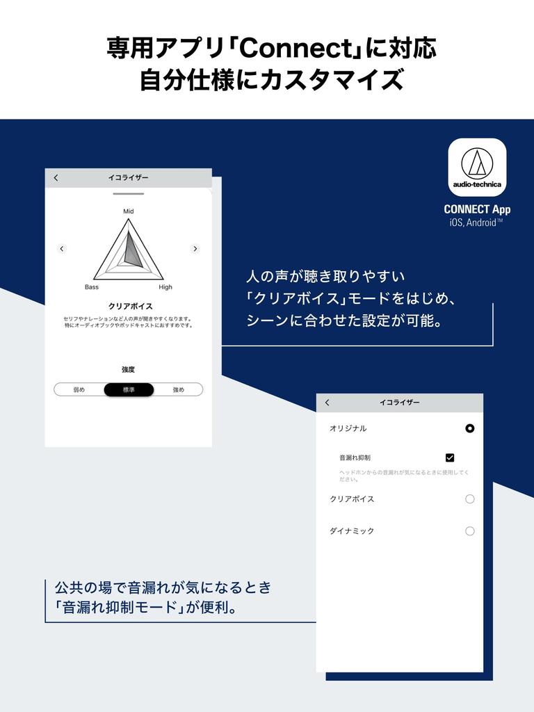 BK Cartilage Conduction Kabellose Ohrhörer Hören während Bluetooth Rauschunterdrückung IPX4 Bis zu 20 Stunden Schwarz audio-technica ATH-CC500BT2 Multi-point