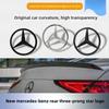 For Mercedes Benz S320 W164 W203 W204 W168 C180 E320 A200 CLA CLK CLS ML Accessories 1X ABS Car Rear Decal Trunk Emblem Sticker