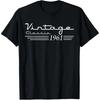 64th Birthday Tee Vintage Legends Born In 1961 64 Years Old T Shirts Men Cotton Humor Tee Short Sleeve Unisex Loose Clothing