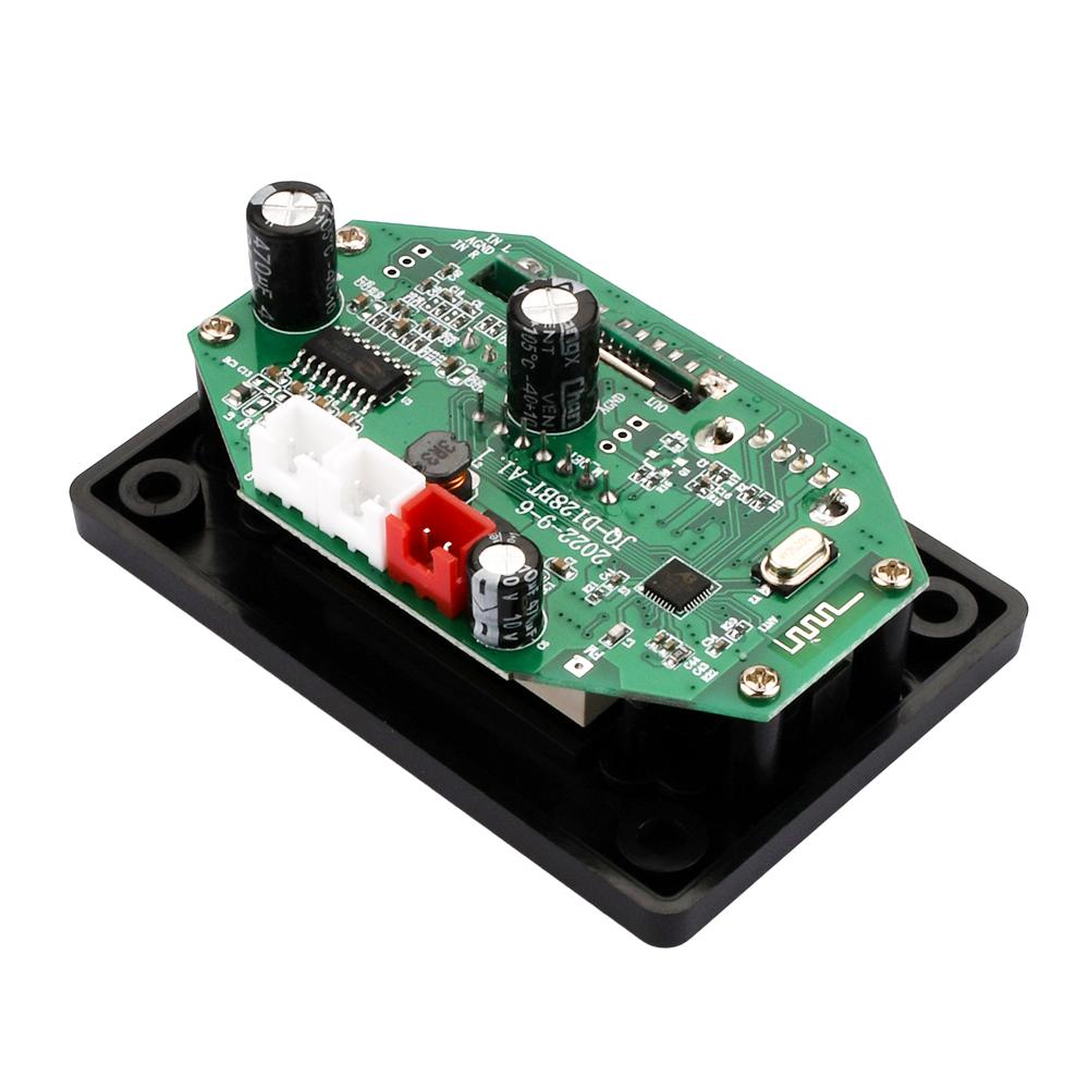 12V Wireless Bluetooth 5.0 MP3 WMA Decoder Board Car Audio USB TF FM Radio Module Color Screen MP3 Player with Remote Control
