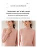 Pull en Cachemire à Col Rond pour Femme - Coupe Ample, Pull de Base Automne Hiver