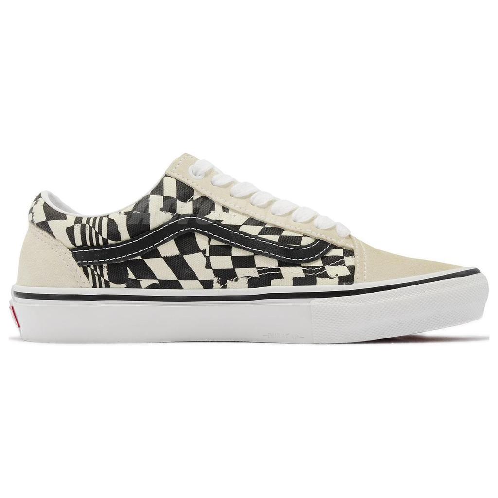 Old Skool Skate Vans 'Checkerwarp - Black White' VN0A5FCB9CU