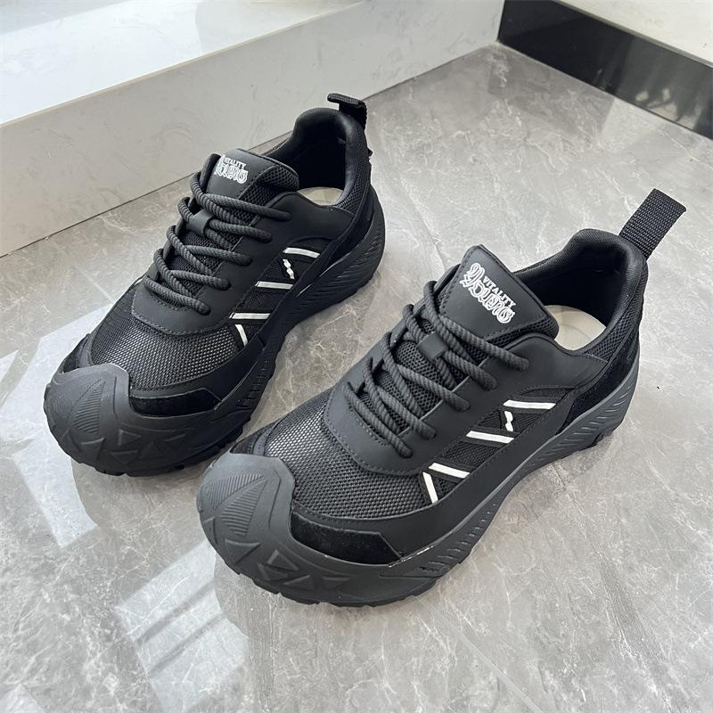 

МОДНАЯ ОБУВЬ, мужские дышащие спортивные кроссовки, спортивные кроссовки для бега, уличные женские теннисные кроссовки для тренажерного зала 39 чёрный