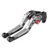 6 Adjustable Aluminum Brake Clutch Lever Set Suzuki GSX250R 250 V-Strom DL650 / V-STROM/XT