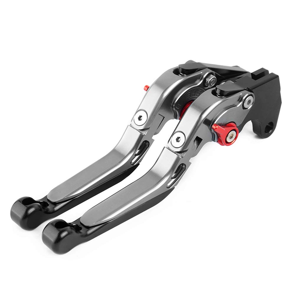 6 Adjustable Aluminum Brake Clutch Lever Set Suzuki GSX250R 250 V-Strom DL650 / V-STROM/XT