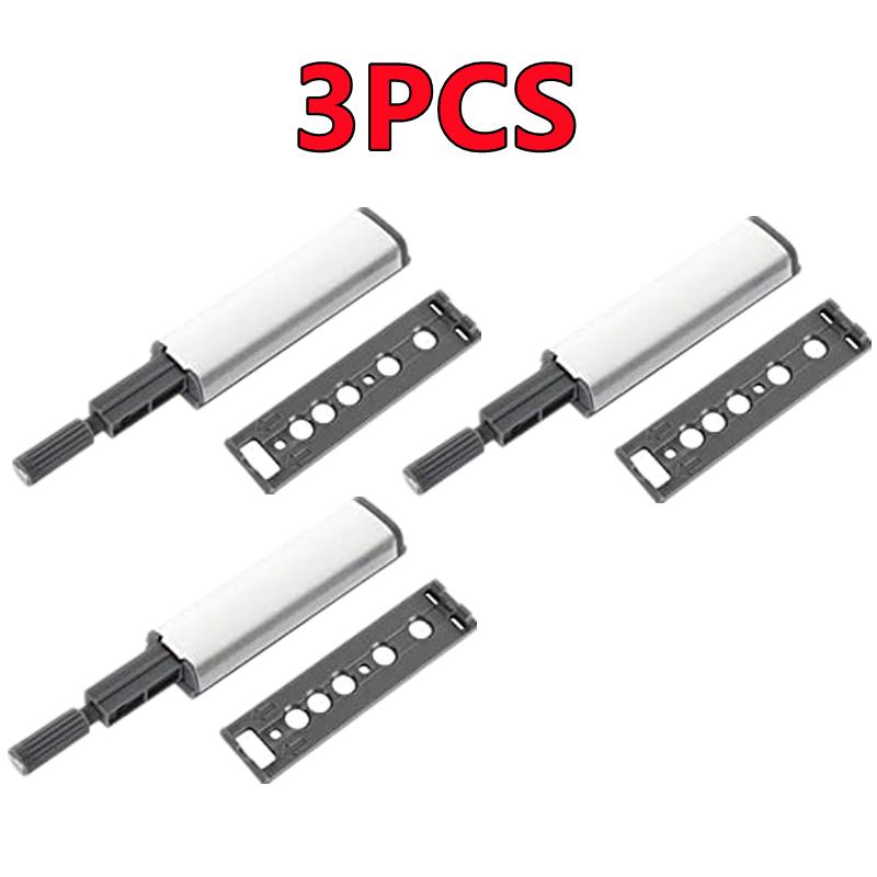 10-1PC Cabinet Catches Push To Open Damper Catch Set For Door Drawer Cabinet Magnetic Push Latches Soft Closer Rebound Hardware