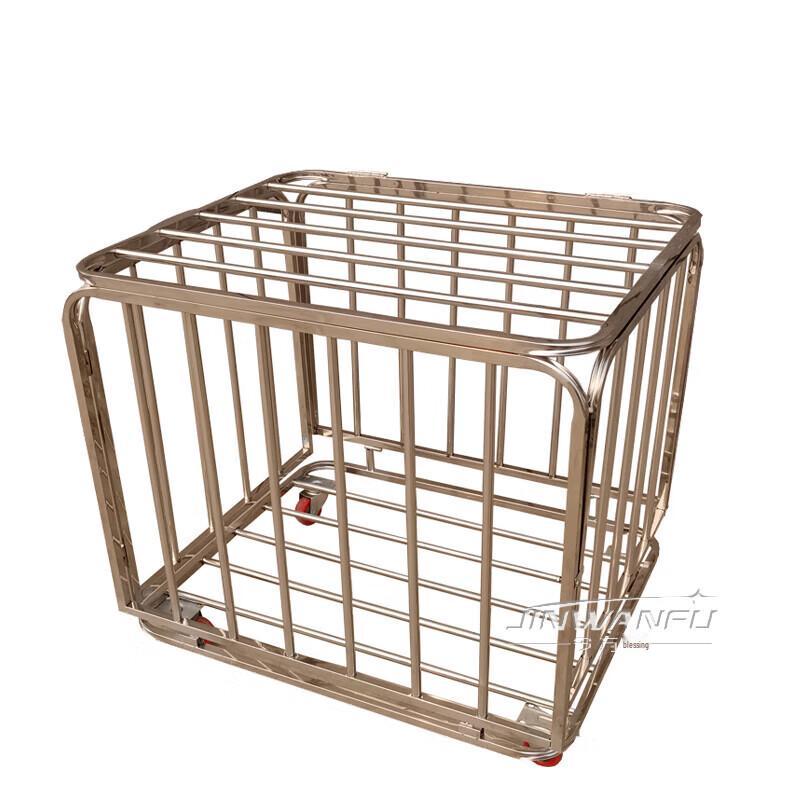 Foldable Portable Sports Ball Storage Cart