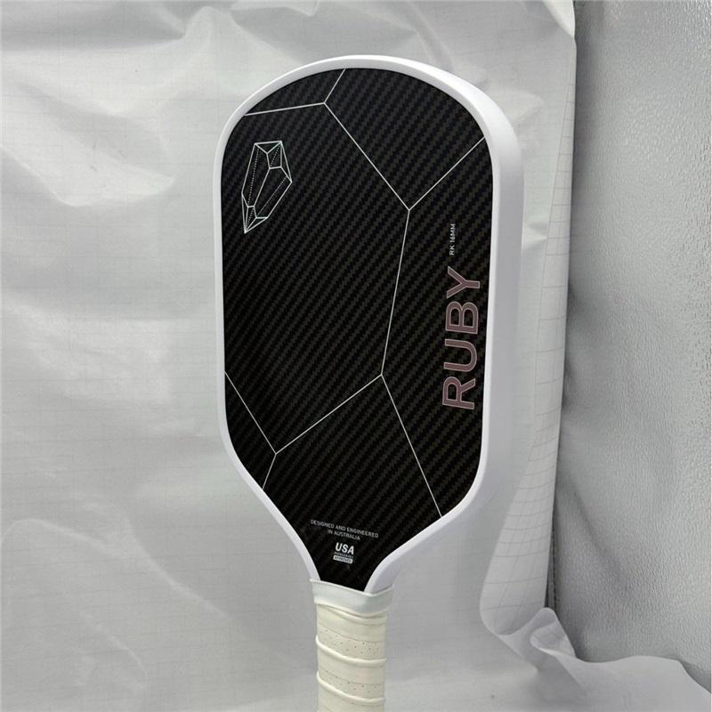 Kevlar Pickleball Paddle Aggressief Speelontwerp Duurzaam Snelle Aanval Koolstof Sportracket voor Buiten