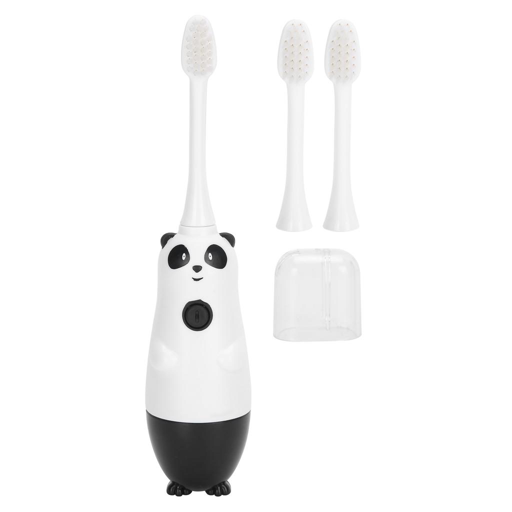 Sonic Electric Toothbrush Soft Hair Panda Pattern Teeth Cleaning for 2?12 Years Old Children