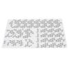 1 Set Bike Frame Protection Tape Anti Scratch Water Proof Protective Film Mountain Bike Frame Guard Grid Pattern