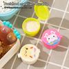 1 Set Sauce Bottle Creative Shape Dustproof Compact Size Adorable Appearance Reusable Plastic Carrot Style Mini Salad Dressing Ketchup Bottle for