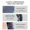 2 STÜCKE Fitness Laufen Radfahren Kniestütze Hosenträger Elastische Nylon Sport Kompression Knieschoner Ärmel für Basketball Volleyball