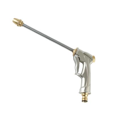 Heavy Duty Metal Water Hose Sprayer Portable Garden Hose Nozzle High Pressure Power Water Tool for