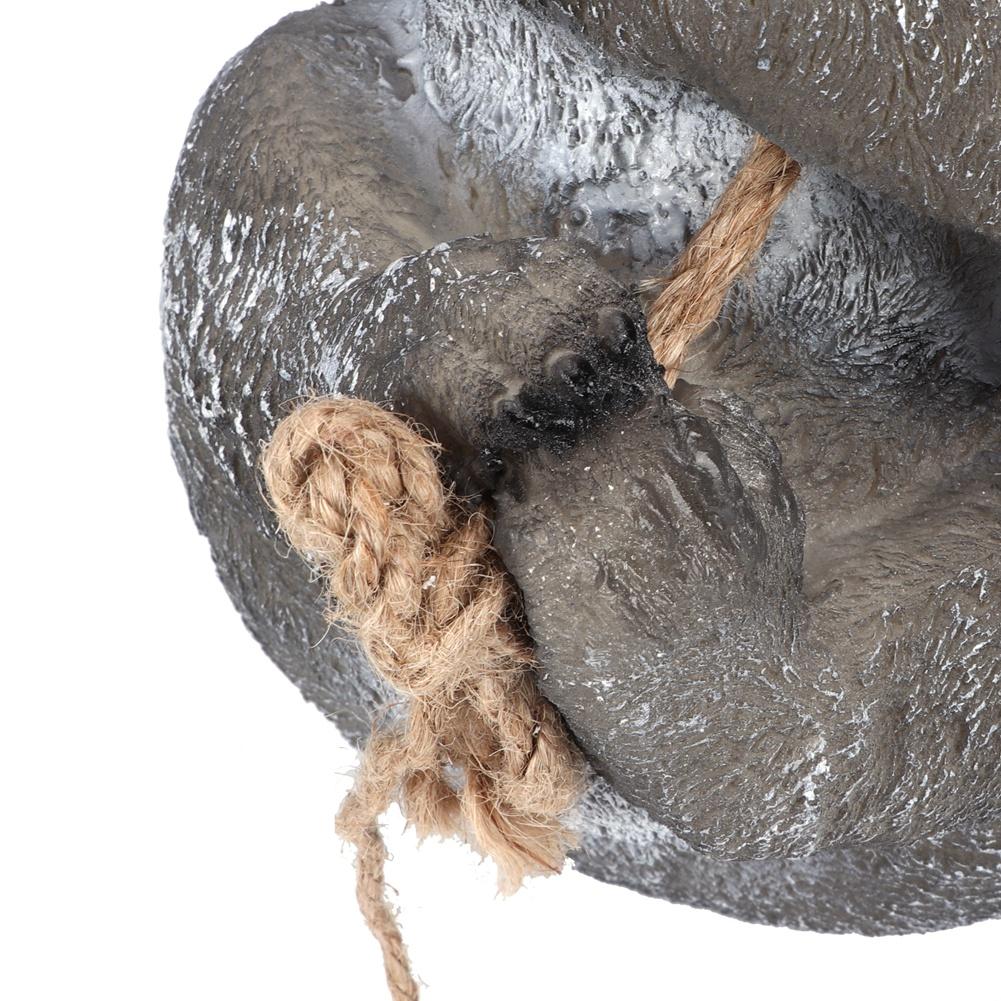 Lovely Simulation Swinging Koala Hanging Statue Outdoor Figurines for Patio Yard Garden Decoration