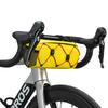 ROCKBROS Bicycle Front Large Hexagonal Small Item with Shoulder Velcro Easy for Road Mountain and Cycling Bag/Handlebar Bag, 2.2L Capacity, 2-Way,