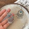 New Chinese-style fringed earrings women's retro ethnic style earrings, cheongsam Hanfu design sense fashion new personalized earrings