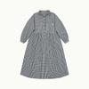 Chikita Pullover Dress (Check) Black 241202Cbk