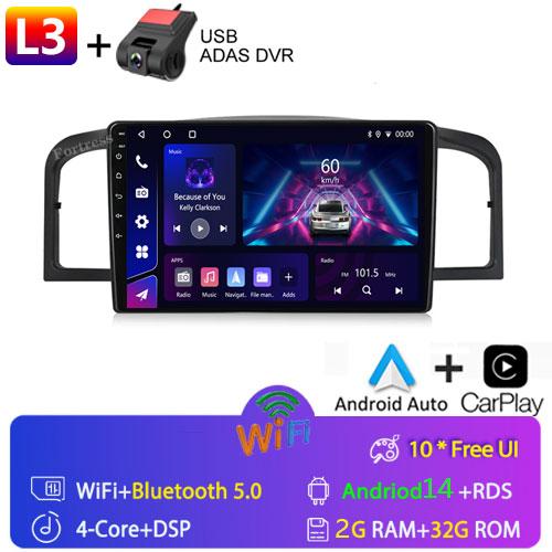 Android 13 For Lifan 620 / Solano Navigation GPS 4G WIFI Car Radio Multimedia Stereo Video Player Carplay Auto 360 Camera QLED
