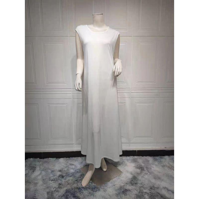 

New Arrival Solid Color Beading Flared Sleeve Cardigan Holiday Dress Flare Sleeve Cardigan Dress White inside 2XL