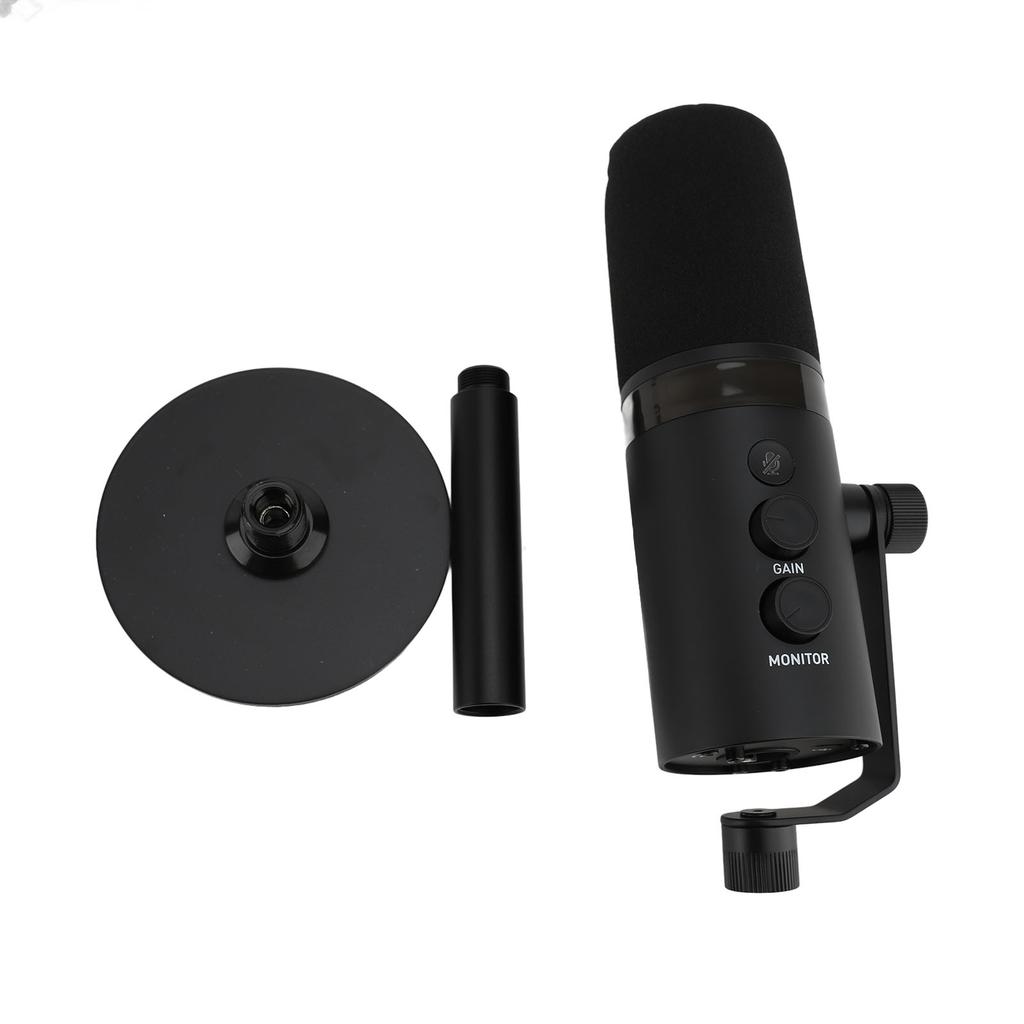 Desktop Dynamisches Mikrofon USB und XRL Schnittstelle Rauschunterdrückung Niere Mikrofon Kit für Gaming Live