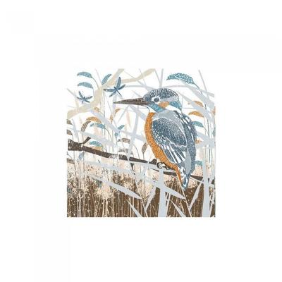 Stampa estiva Thornton Woodland Nature Kingfisher