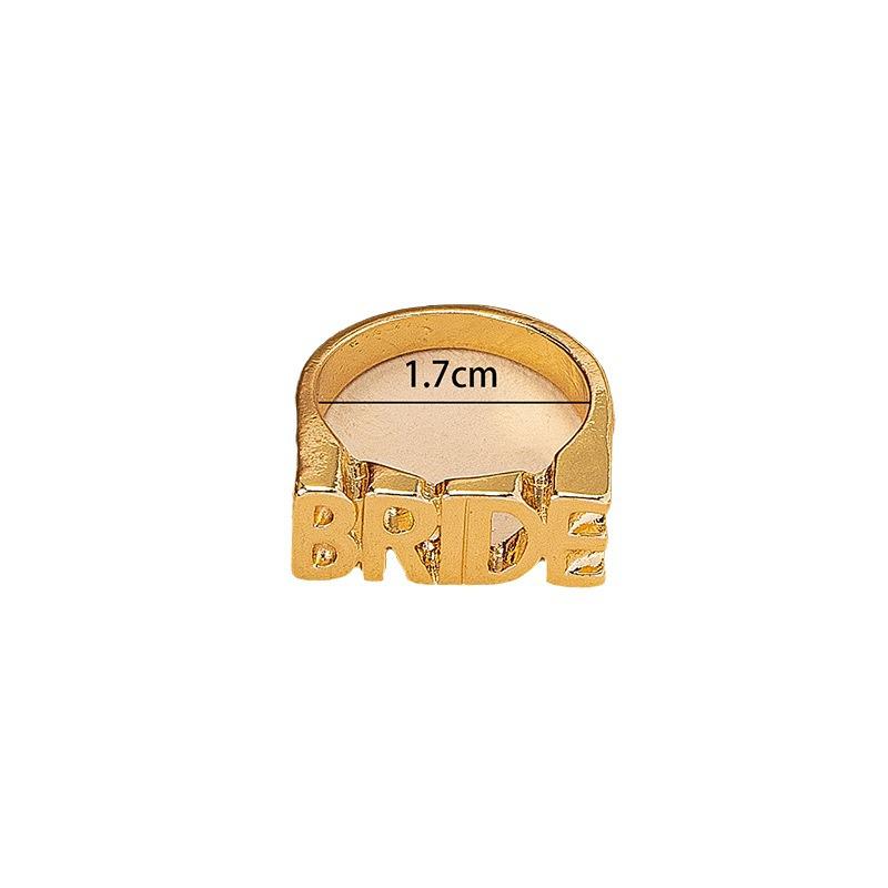 Fashion Design Letter Ring - Trendy Personality Index Finger Jewelry for Women