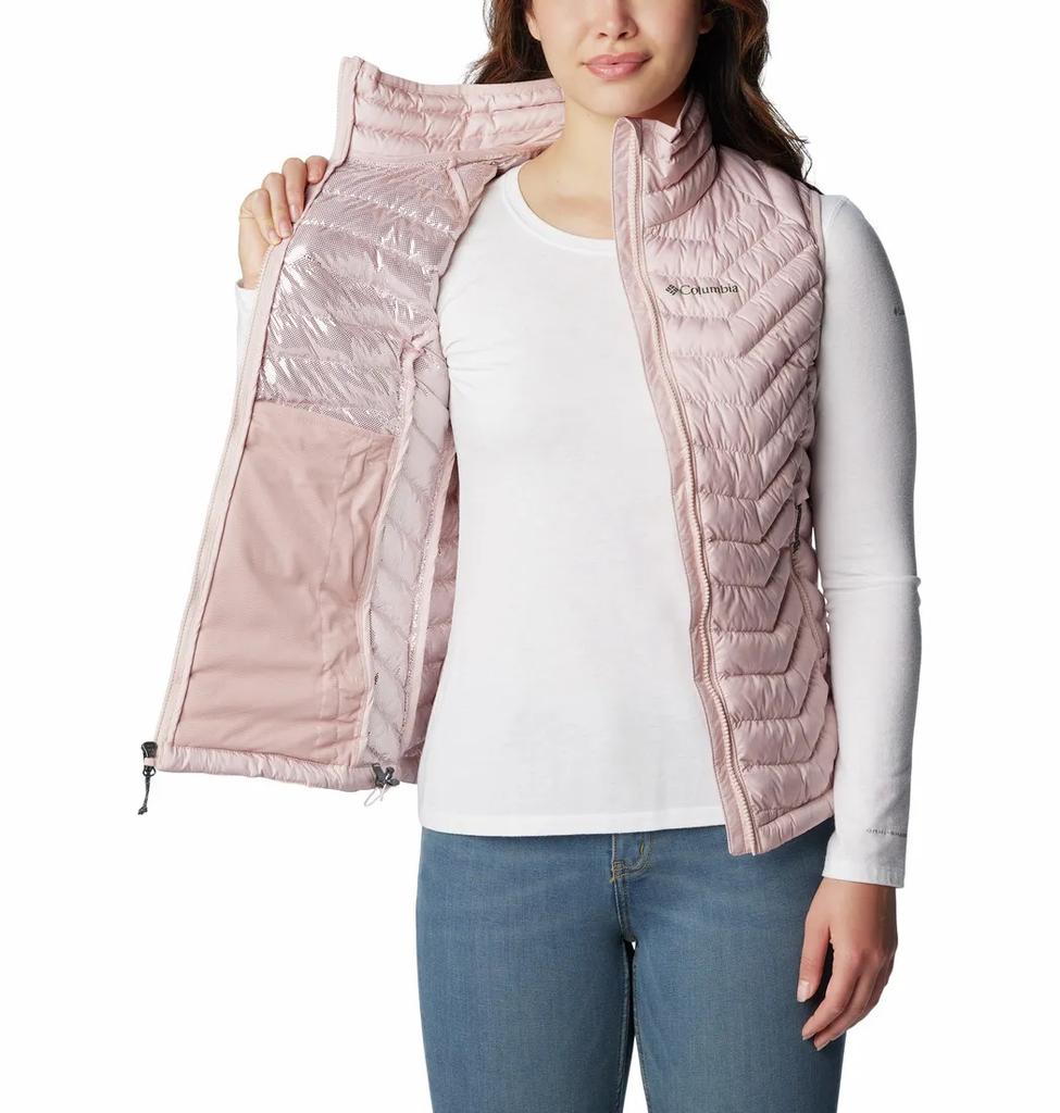 Vesta cu puf Columbia Powder Lite Roz 1757411626 R