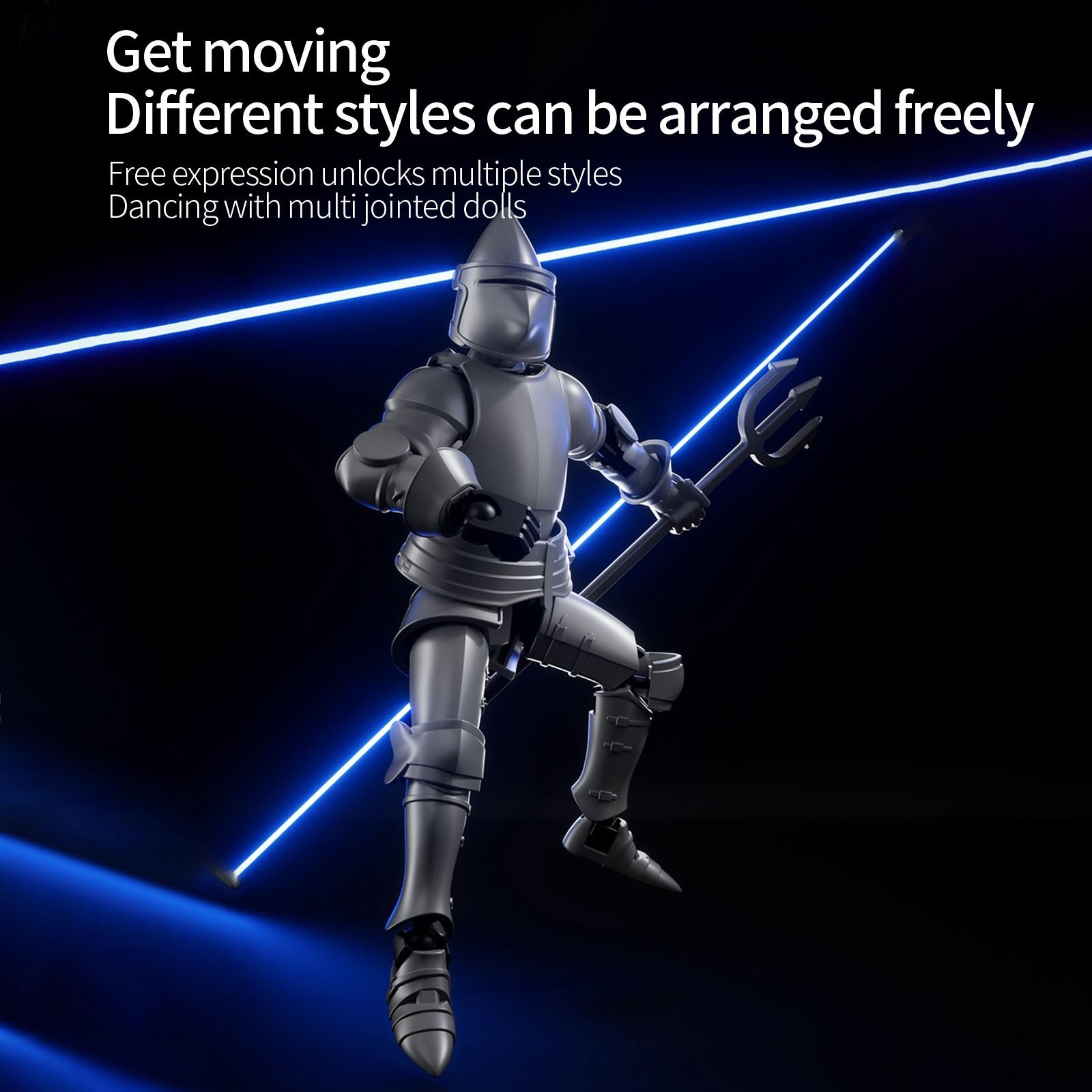 Совместная подвижная 3D-печатная кукла-игрушка — фото 6