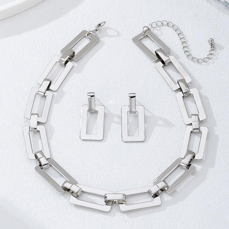 Fashion Necklace Earrings For Women Ladies