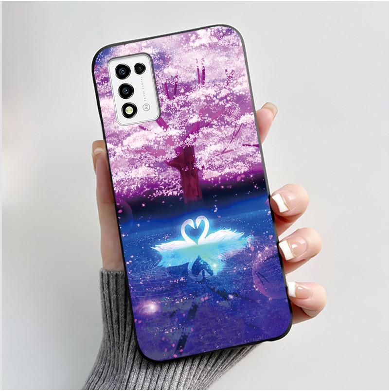 Cute Case For ZTE Libero 5G iii (A202ZT) / Libero 5G ii (A103ZT) Printing Shell Protective Cover Soft Silicone Cartoon Casing