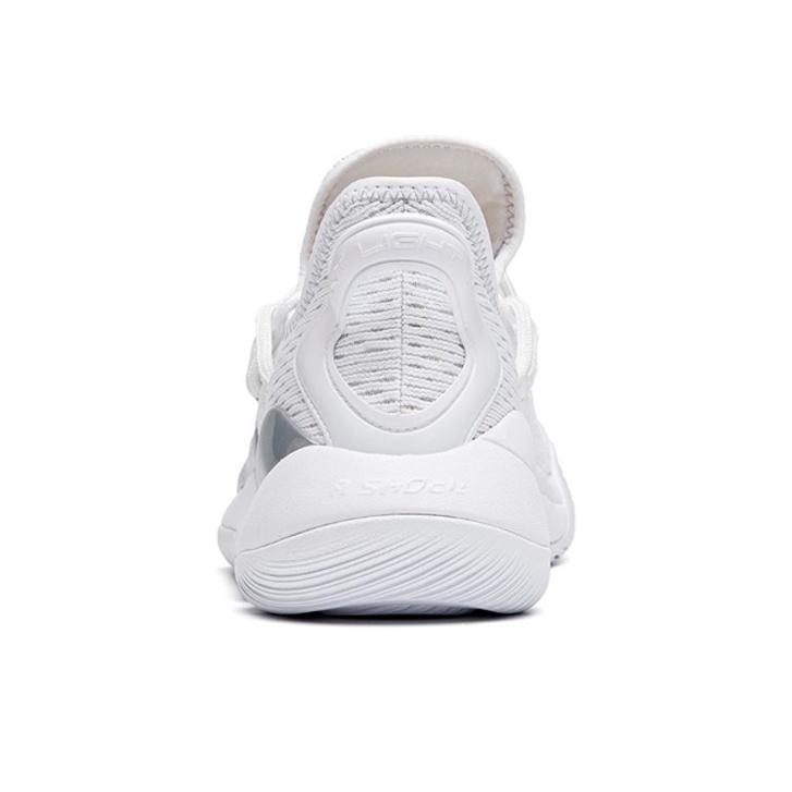 New Anta Light Cavalry 5 Cushioning Breathable Lightweight Low Top Basketball Shoes Men's Jade White 112021608-11