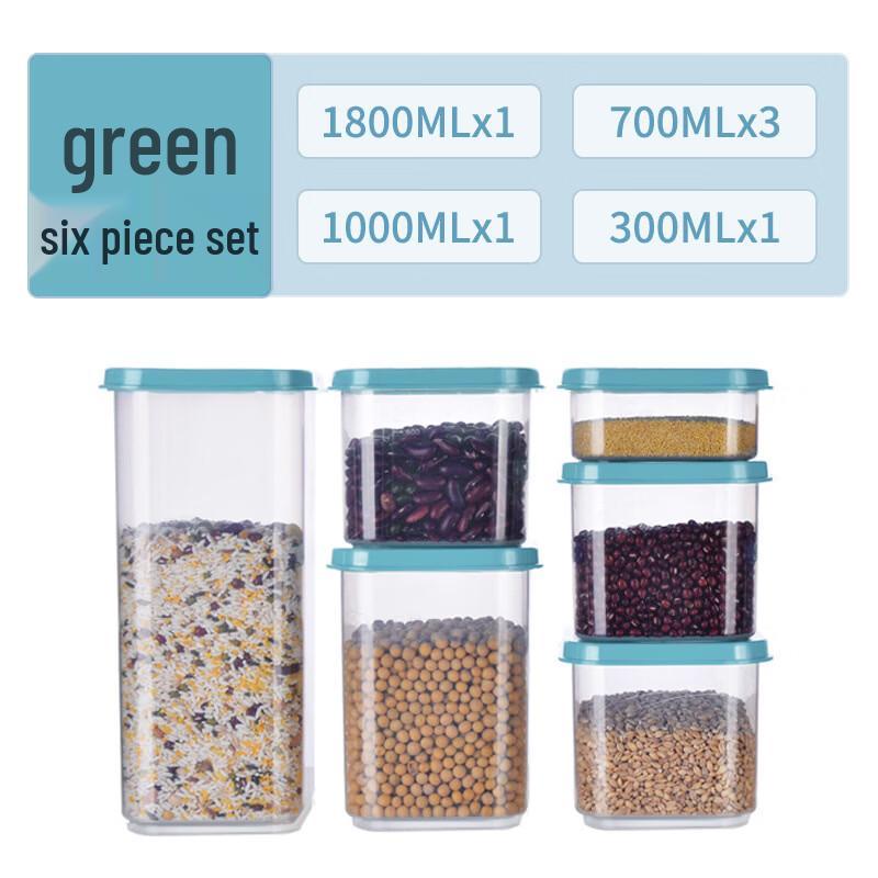 Yicang Transparent Plastic Food Storage Container Set