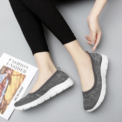 Stoffschuhe Frühling und Herbst atmungsaktiv weiche Sohle bequem Mutterschuhe einzelne Schuhe Freizeit-Gehschuhe
