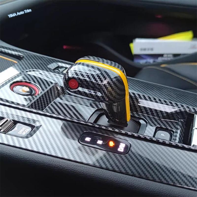 Car Transmission Gear Shift Knob Handle Head Stickers Cover Trim For GAC Trumpchi Empow - 2025 Interior Accessories